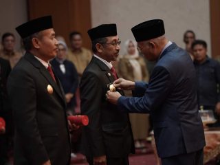 H. Ruksamin Cuti Kab. Konawe Utara Resmi di Nahkodai La Ode Syaifuddin