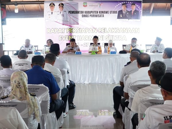 Pemda Konawe Utara Gelar Rapat Persiapan Event Harmoni Sultra 2025